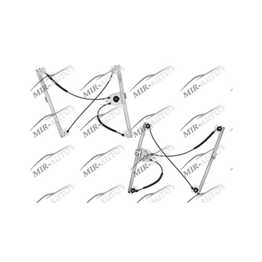 Power Window Regulator W/O Motor