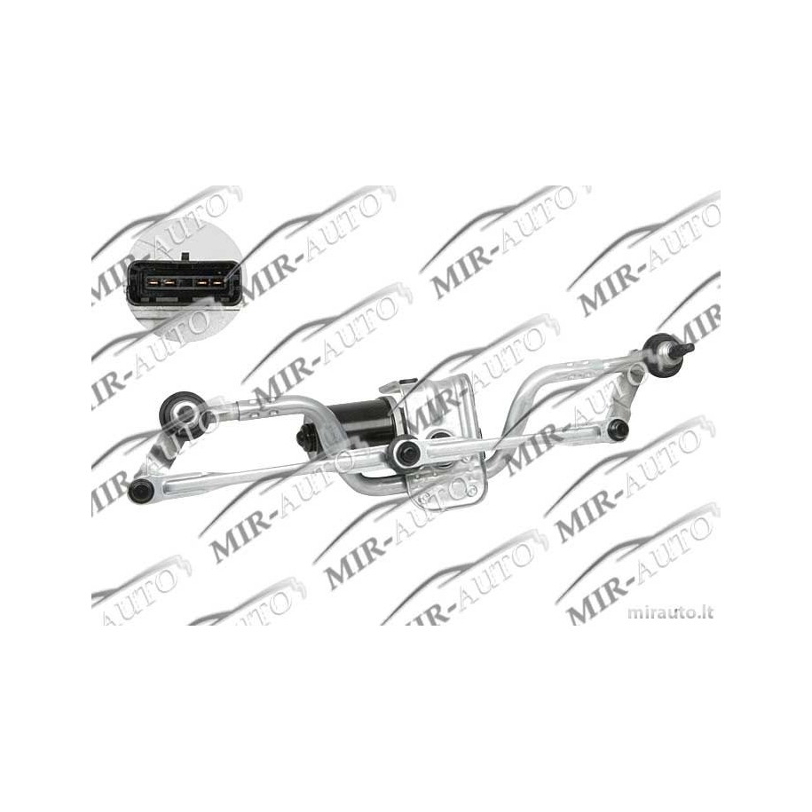 Wiper Mechanism With Motor