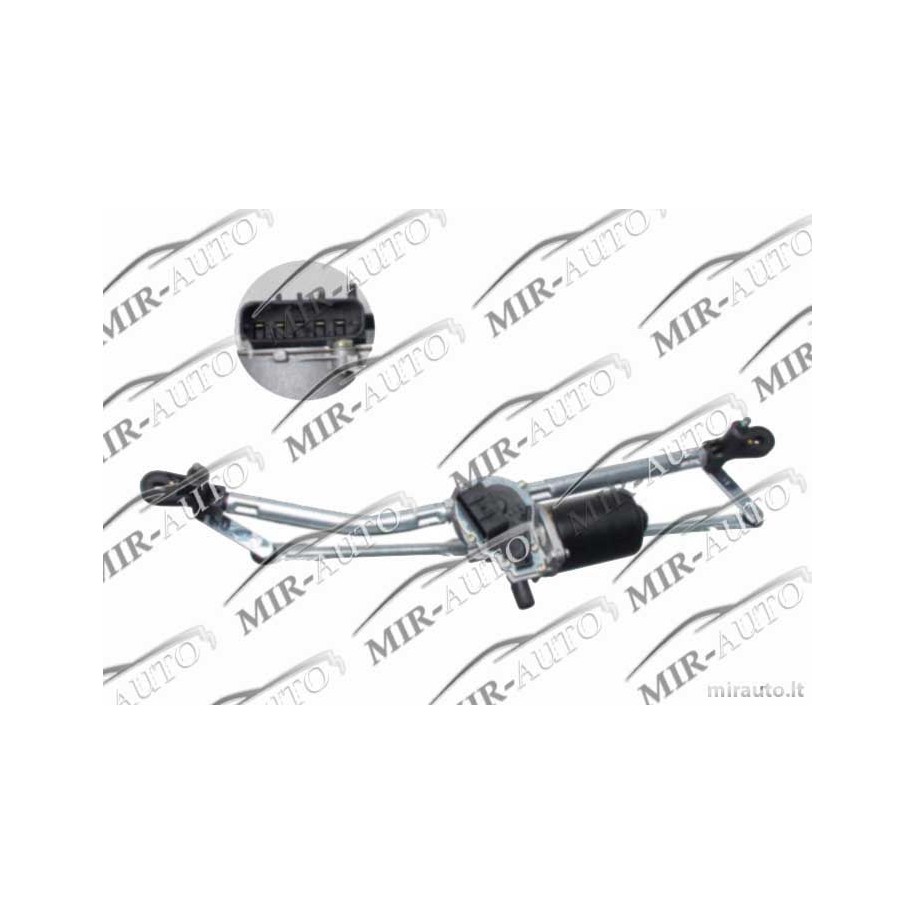 Wiper Mechanism With Motor