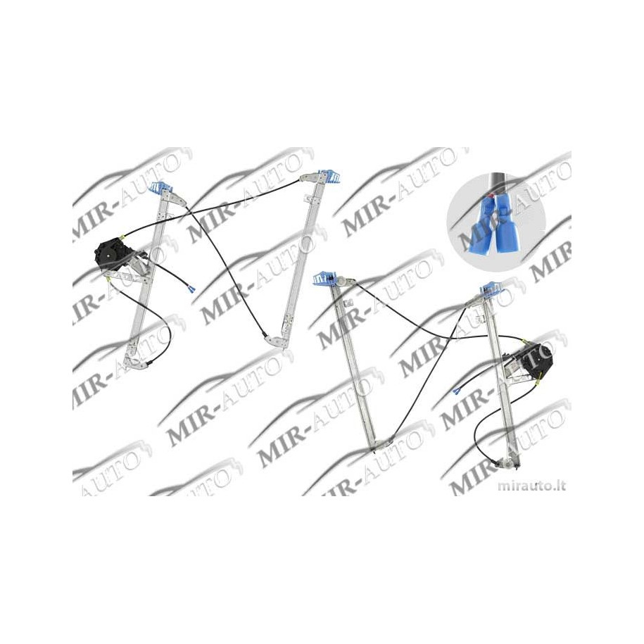 Power Window Regulator W/O Motor