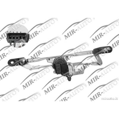 Wiper Mechanism With Motor