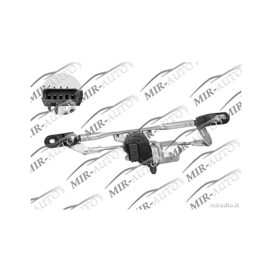 Wiper Mechanism With Motor