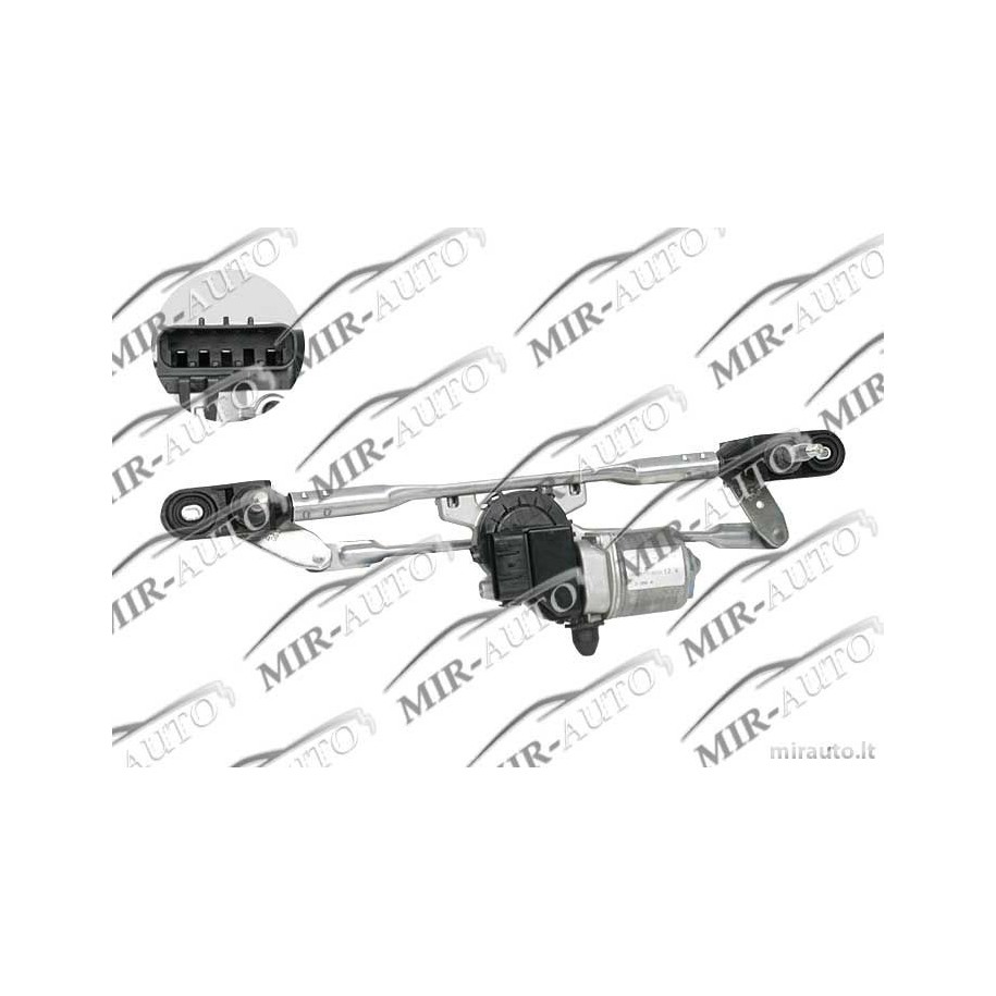 Wiper Mechanism With Motor