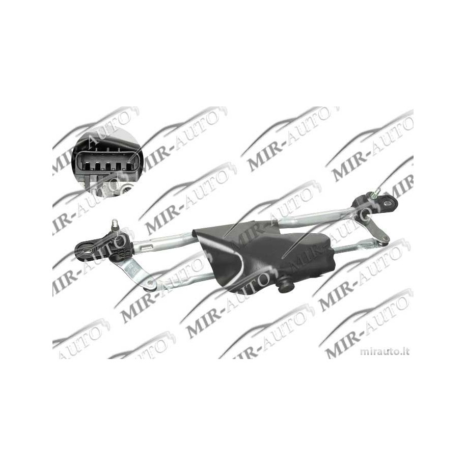 Wiper Mechanism With Motor