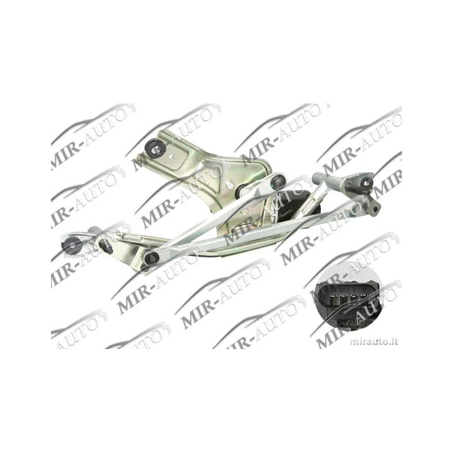 Wiper Mechanism With Motor