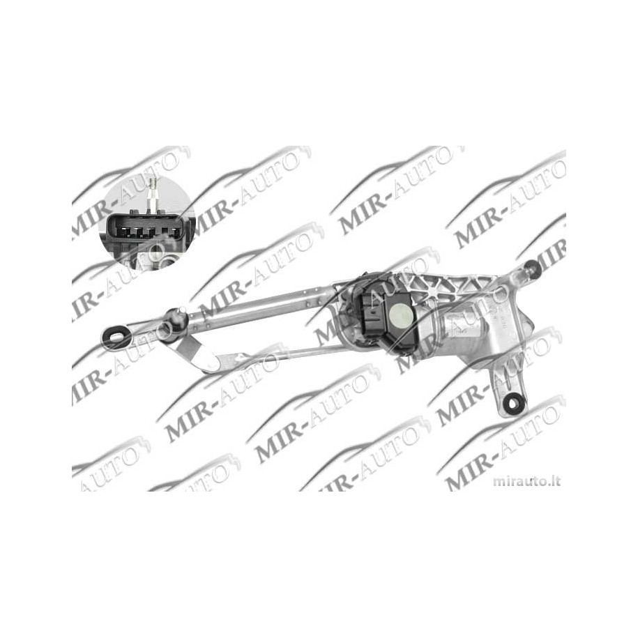 Wiper Mechanism With Motor