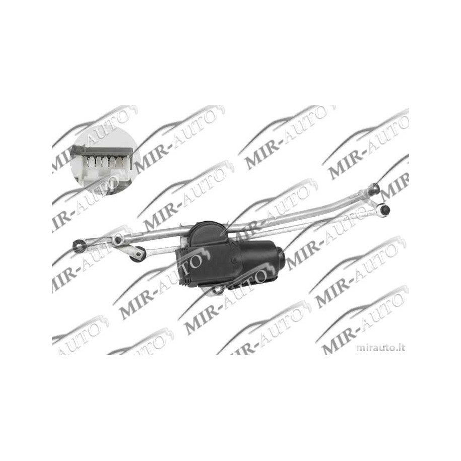 Wiper Mechanism With Motor