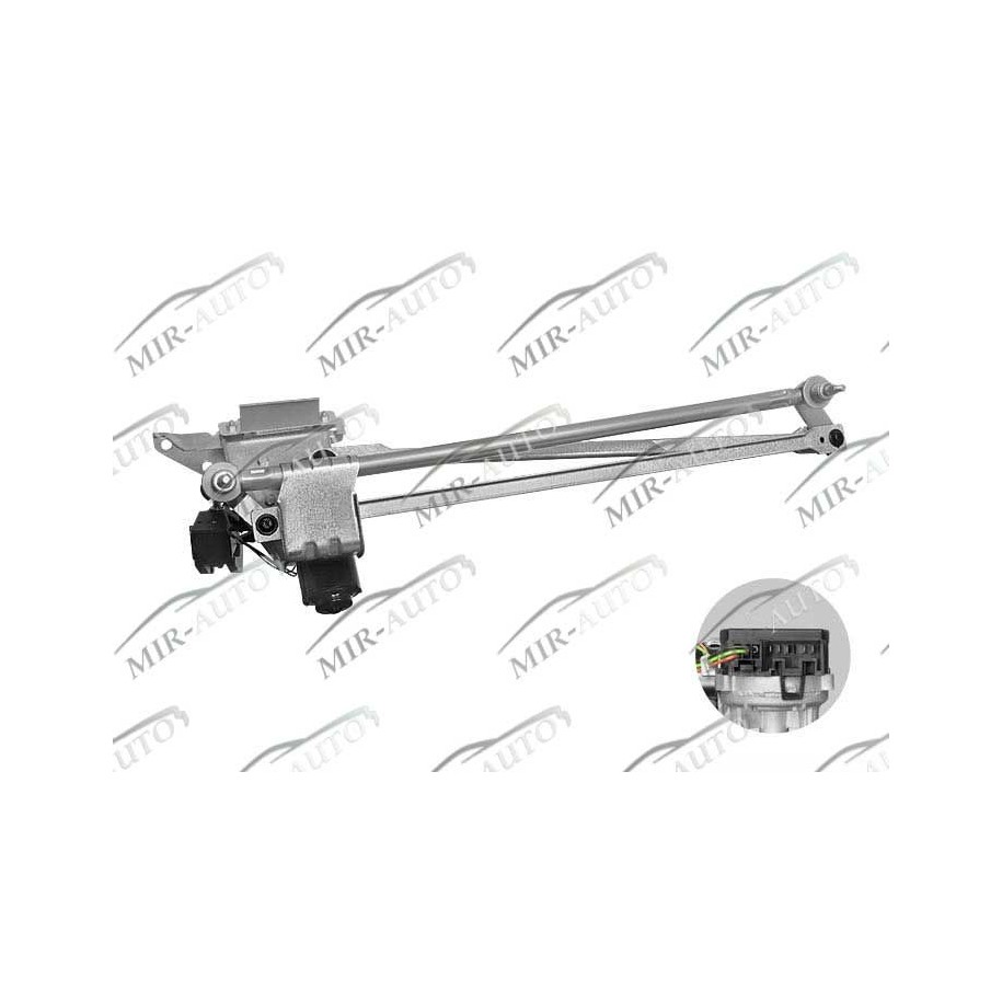 Wiper Mechanism With Motor