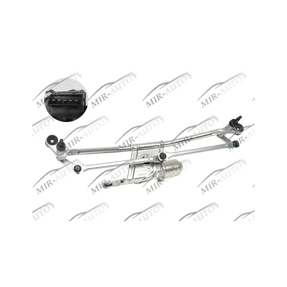 Wiper Mechanism With Motor