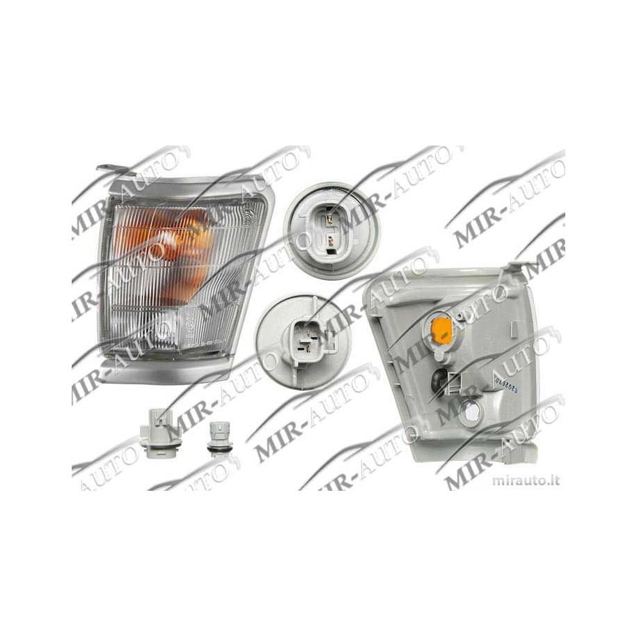 Front Flasher With Parking Lamp