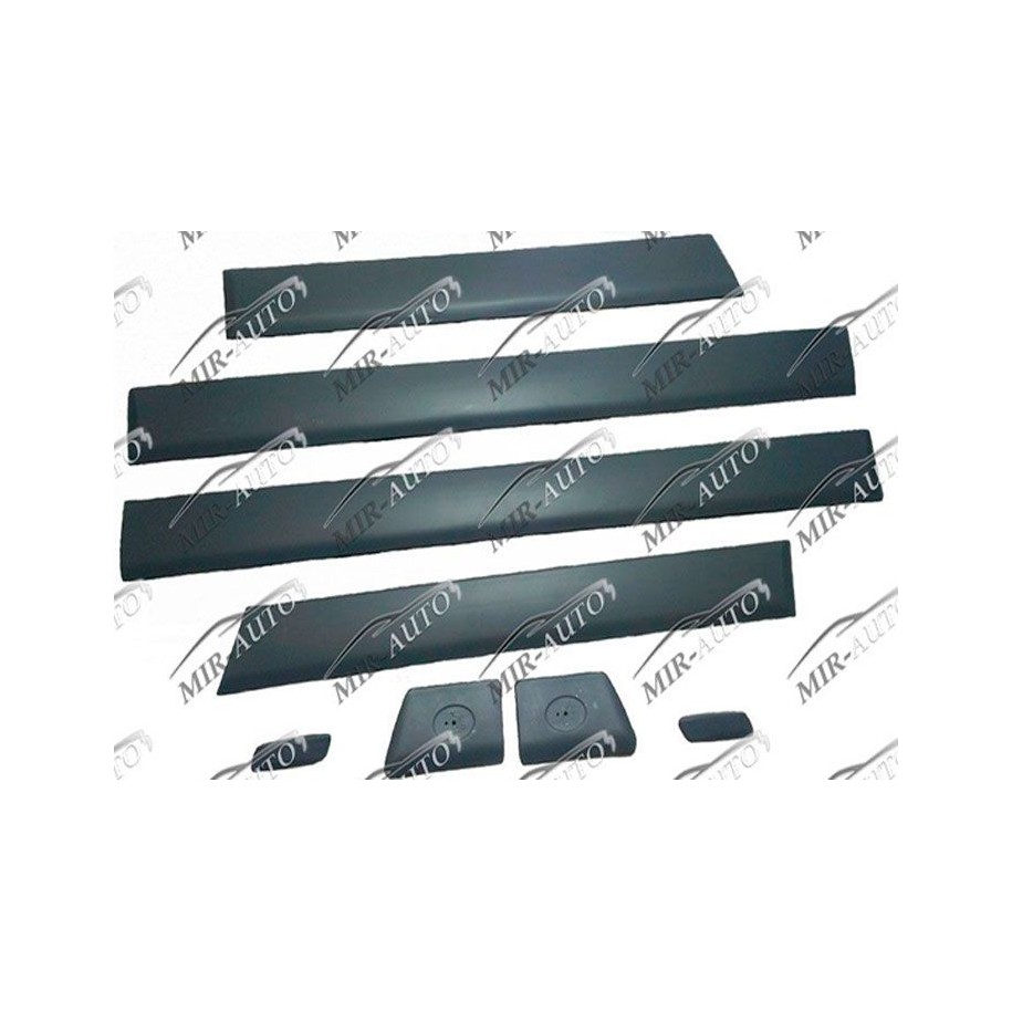 The lower door moldings set of 4 pieces