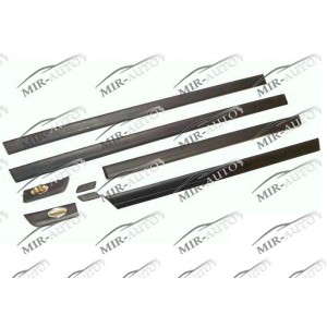 The lower door moldings set of 4 pieces