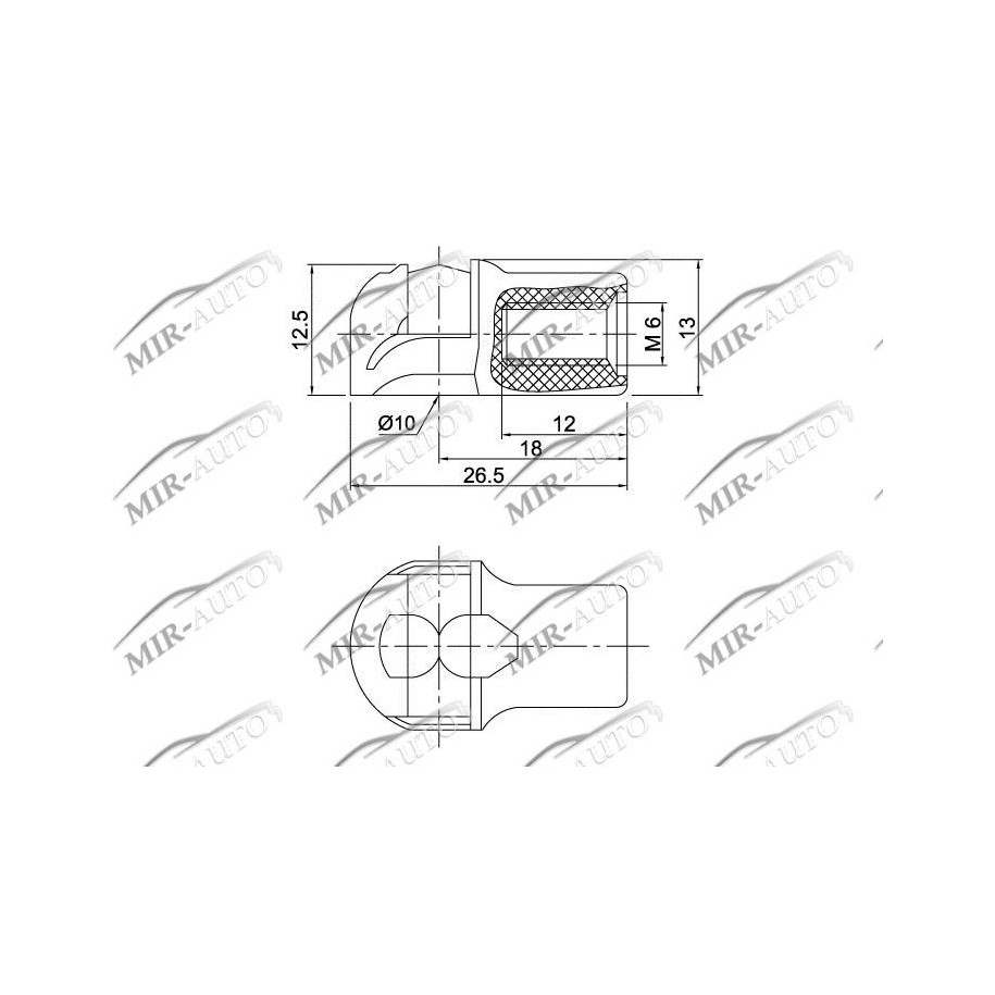 Gas spring ending