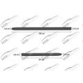 Side mouldings set