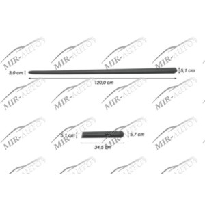 Side mouldings set