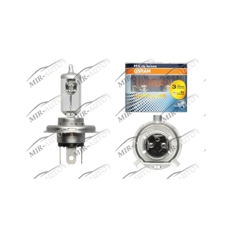 OSRAM  12V H4 60/55W Bulb