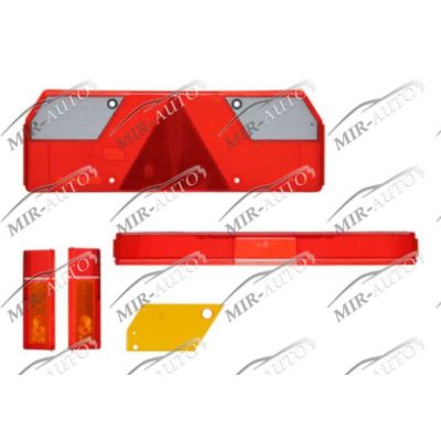 Tail light lens