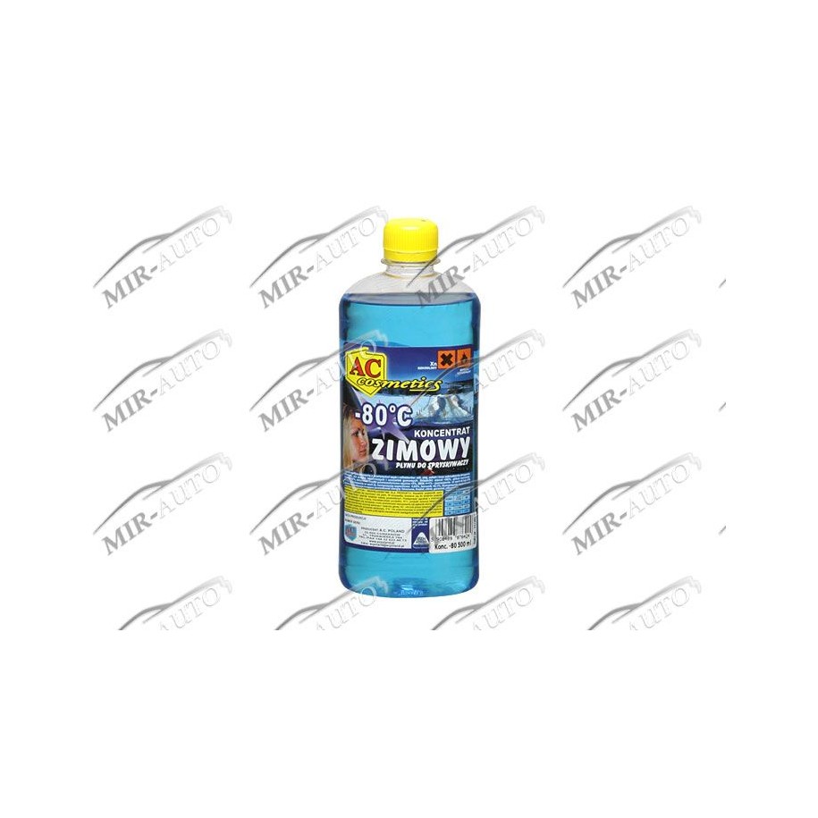 Winter wiper fluid concentrate