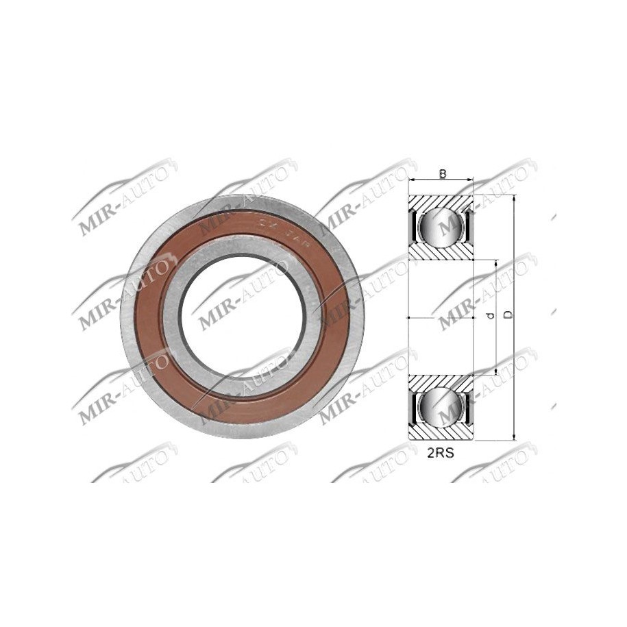 Air conditioning bearing
