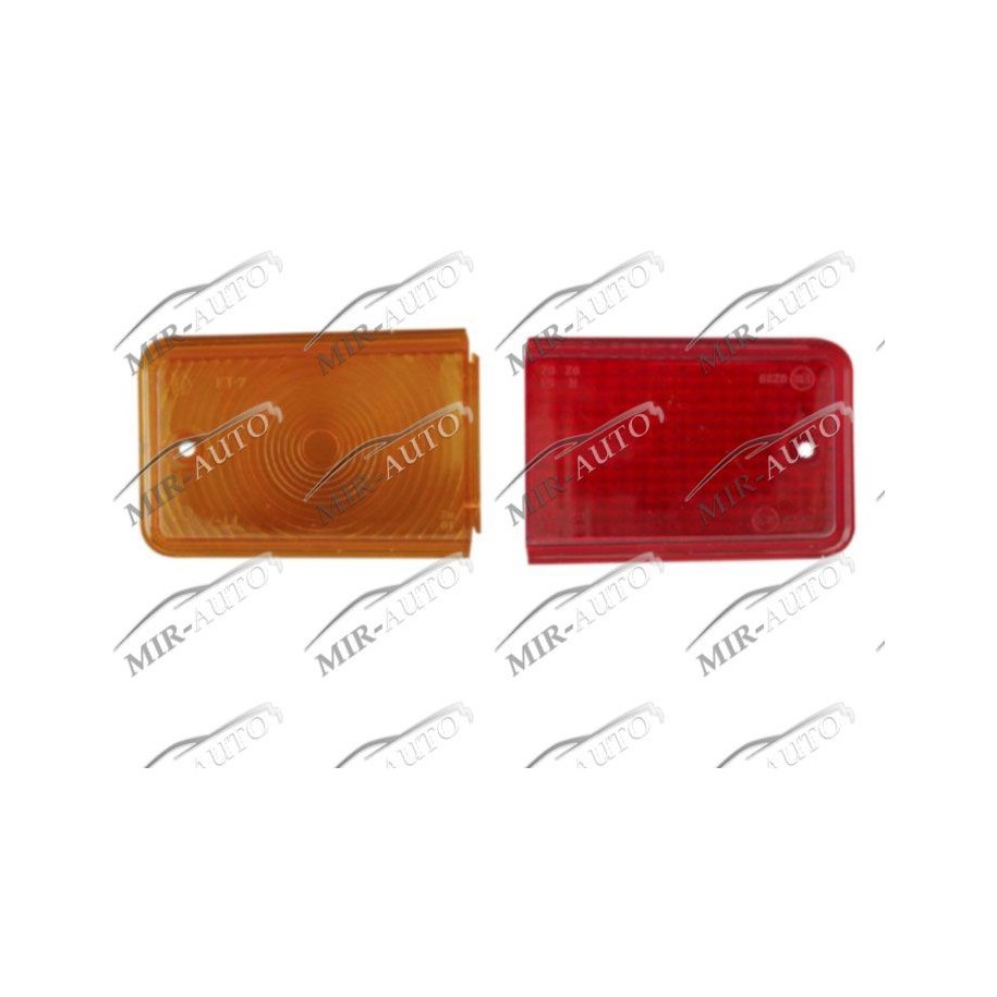 Tail light lens