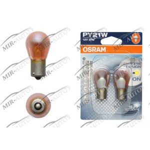 Лампочка  12V PY21W 21W OSRAM