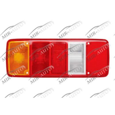 Tail light lens