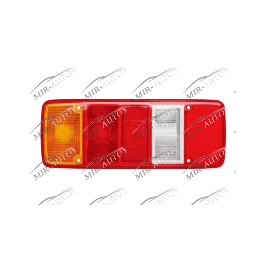 Tail light lens