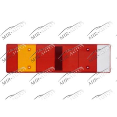 Tail light lens