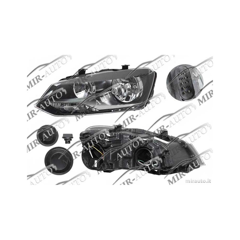 Фара основная