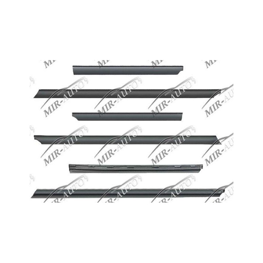 The lower door moldings set of 4 pieces