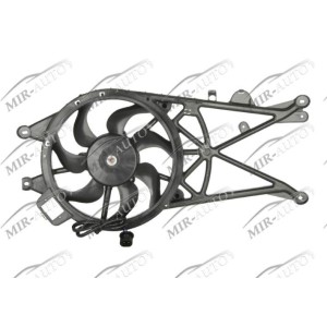 Kondicionieriaus radiatoriaus ventiliatoriaus