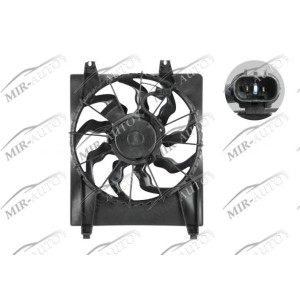 Kondicionieriaus radiatoriaus ventiliatoriaus