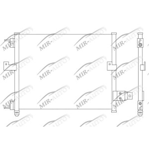 AC condenser without receiver drier