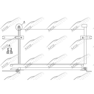 AC condenser without receiver drier
