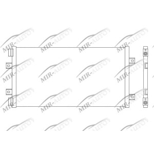 AC condenser without receiver drier