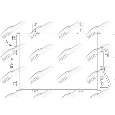 AC condenser without receiver drier