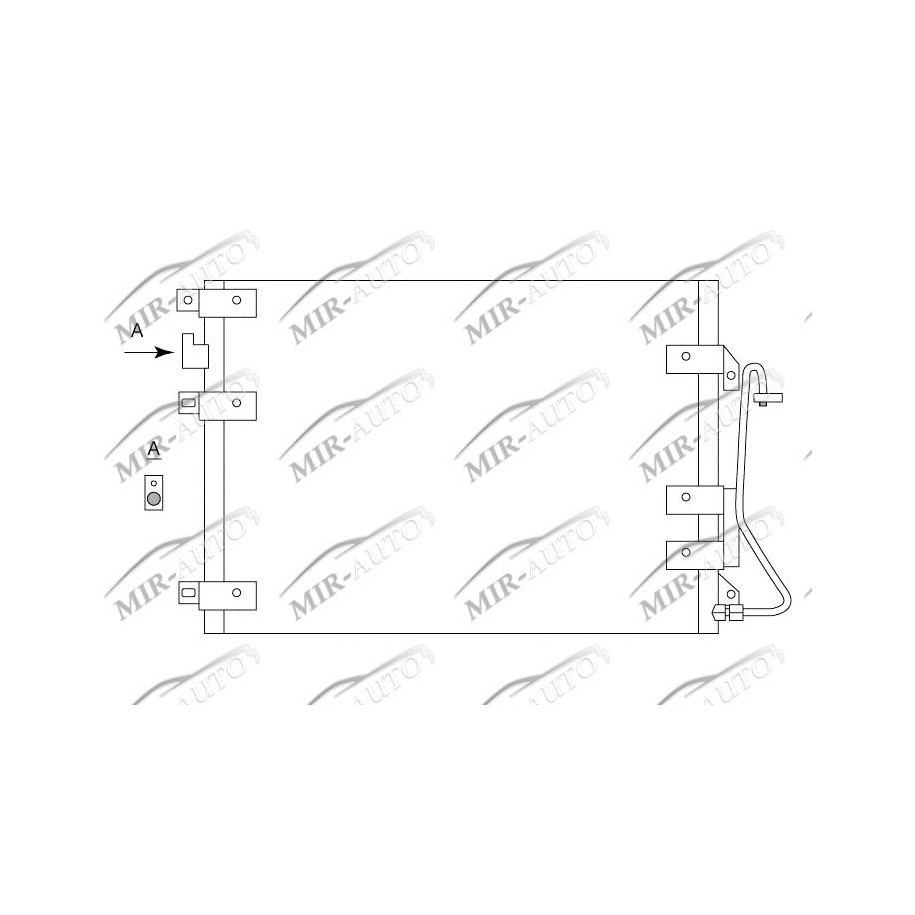 AC condenser without drier
