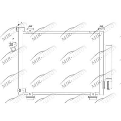 AC condenser without receiver drier