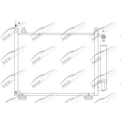 AC condenser without receiver drier