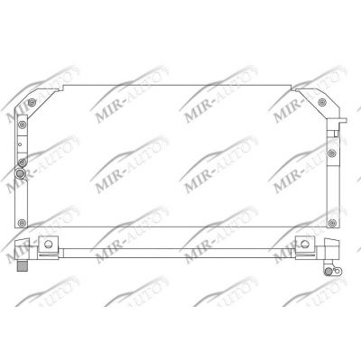 AC condenser without receiver drier