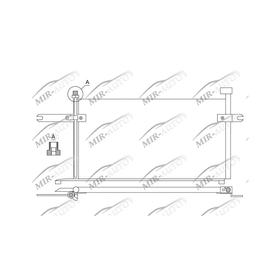 AC condenser without receiver drier
