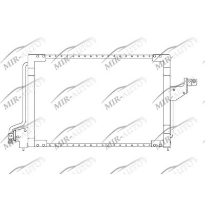 AC condenser without receiver drier