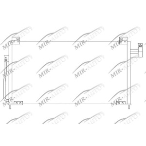 AC condenser without receiver drier