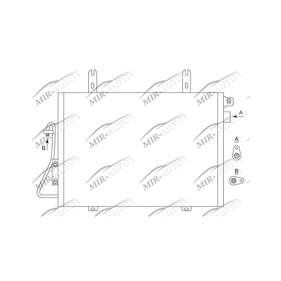 AC condenser without drier