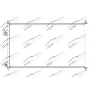 AC condenser without receiver drier