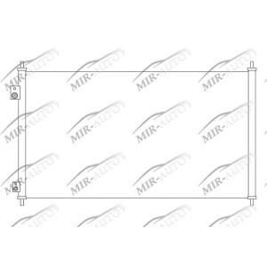 AC condenser without receiver drier