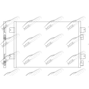 AC condenser without receiver drier