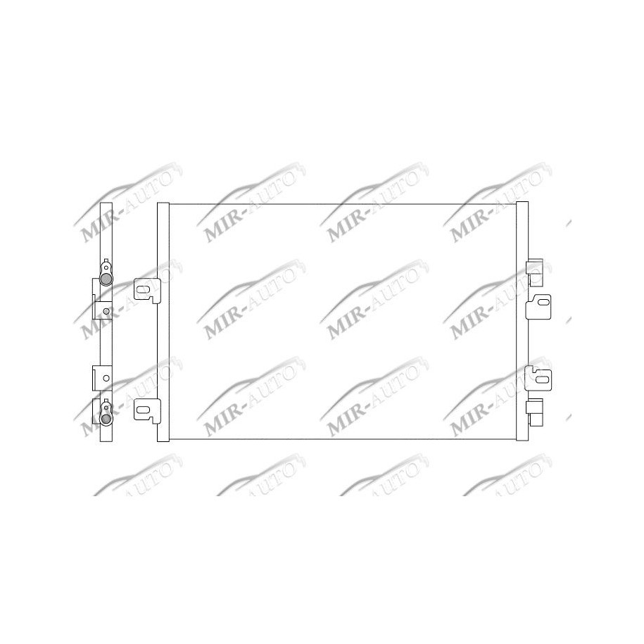 AC condenser without drier