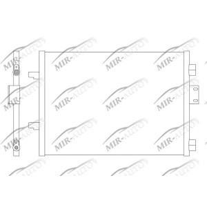 AC condenser without receiver drier