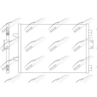 AC condenser without receiver drier